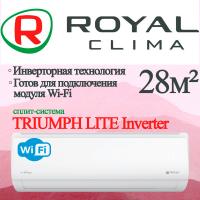 ROYAL CLIMA Инверторные сплит-системы серии TRIUMPH LITE Inverter RCI-TWL28HN с установкой